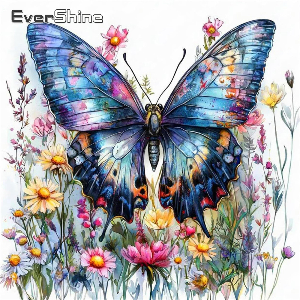 Embroidery Design Patterns Flowers - Evershine - Kit de Punto de