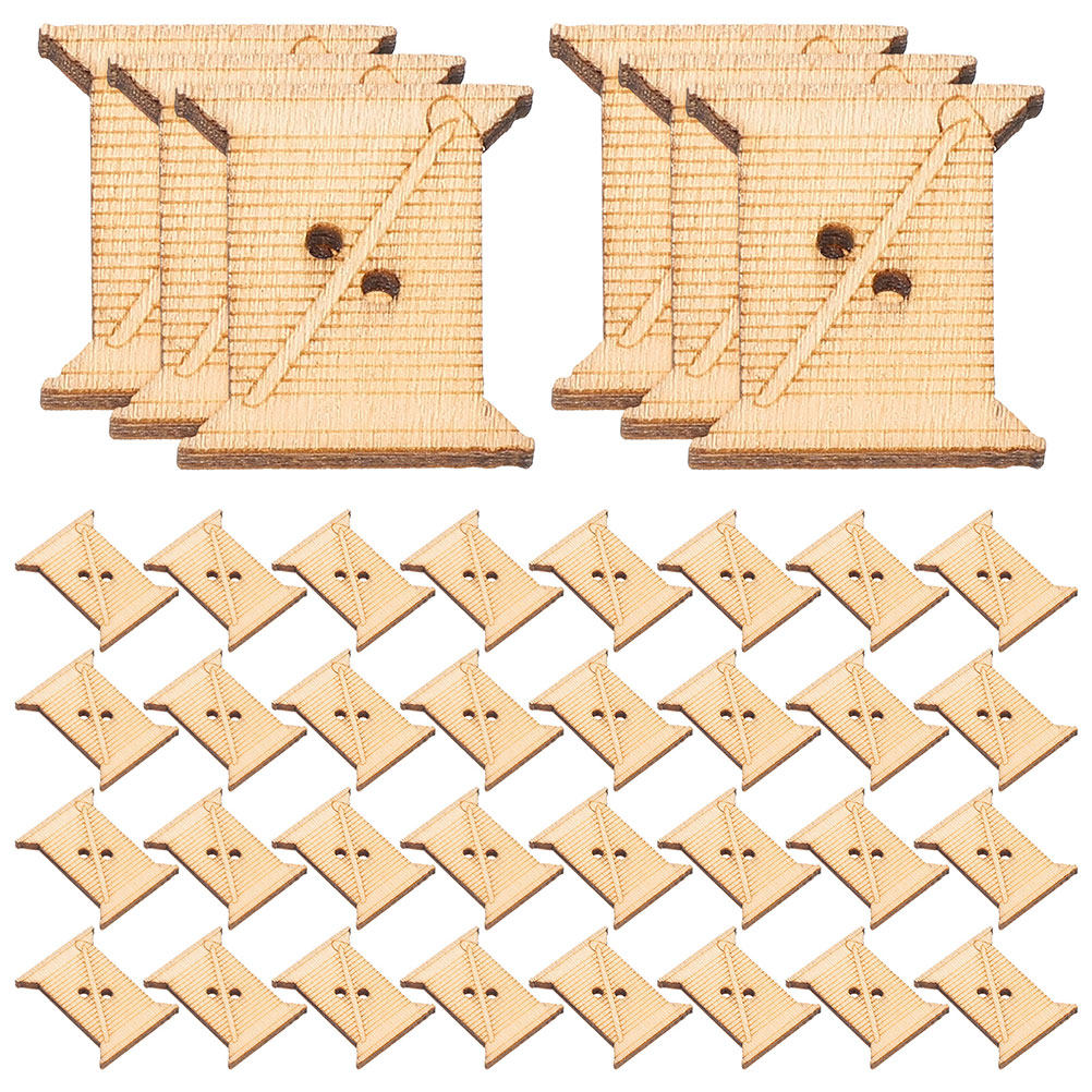 Embroidery Floss - 100 Piezas de Bobinas de Madera