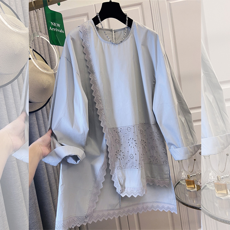 Embroidery White - SuperAen Primavera 2026 Nuevo Estilo Coreano