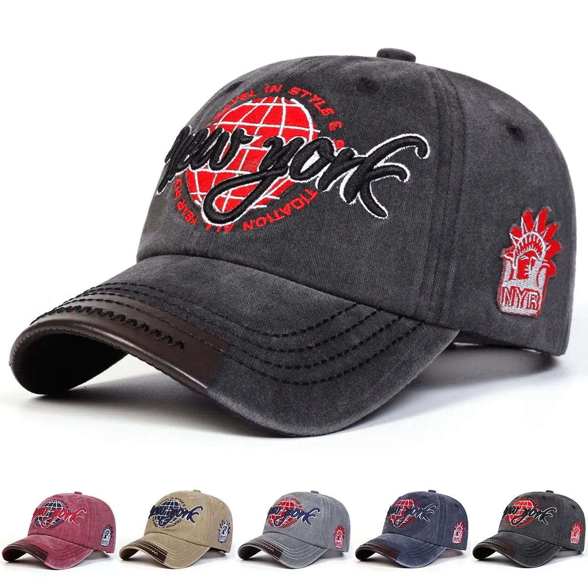 Embroidery York - Gorras de béisbol unisex con bordado