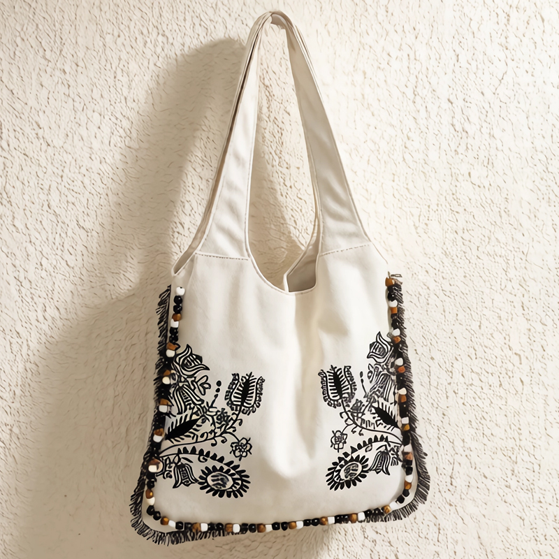Embroidery Design Patterns Flowers - Bolsos de mano de la honda