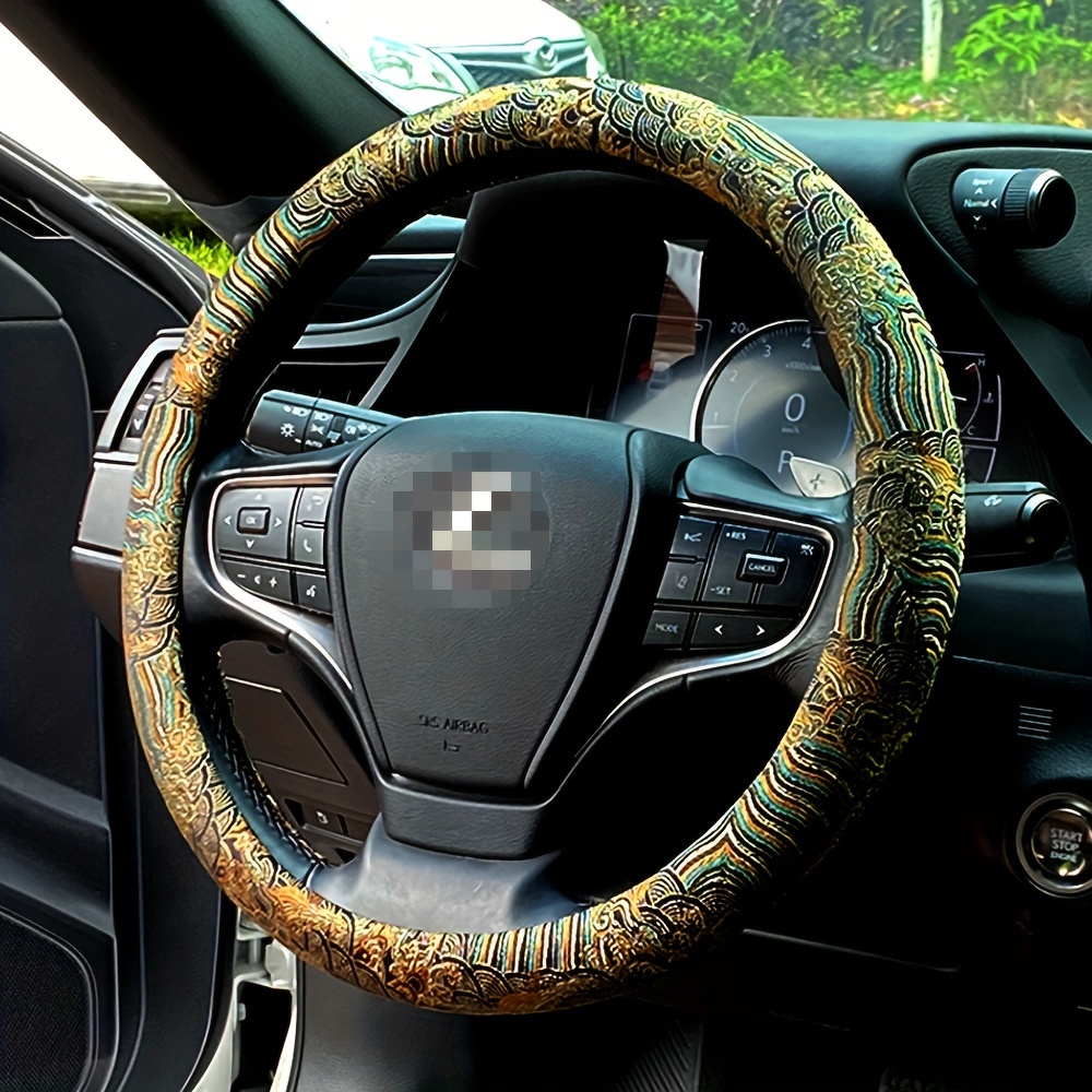 Funda para volante de coche, b - Embroidery Hub reseña y precio