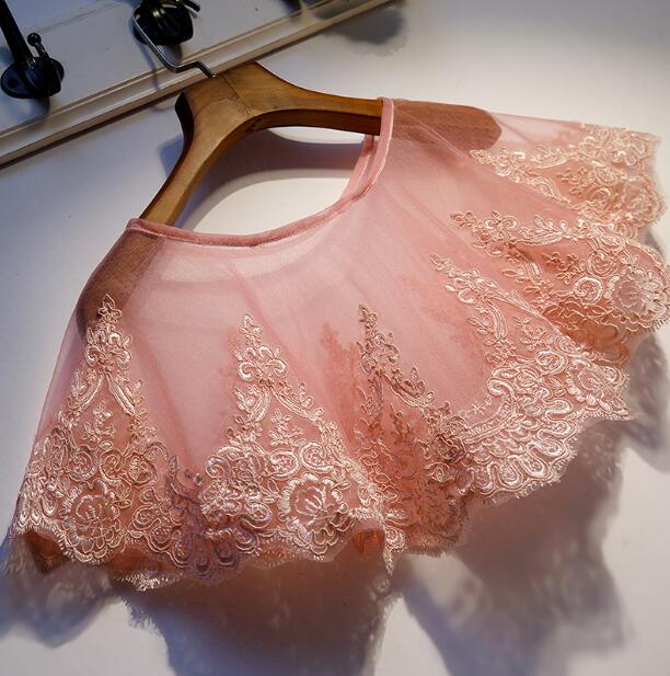 Pashmina de malla rosa con bor - Embroidery Pashmina reseña y precio