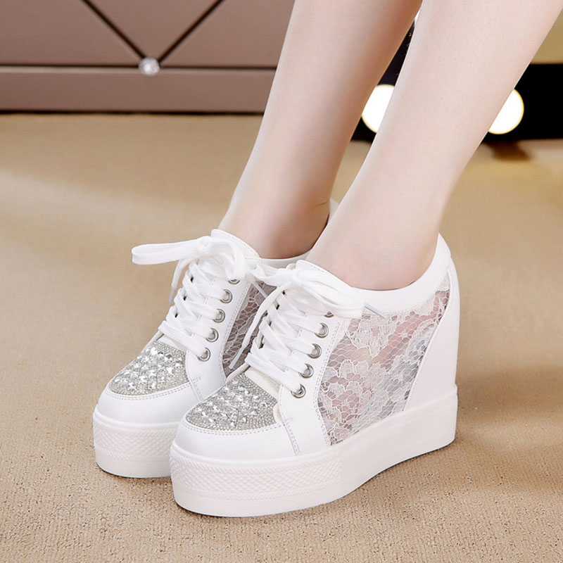 XMWRLW, zapatos de verano para - Embroidery White reseña y precio