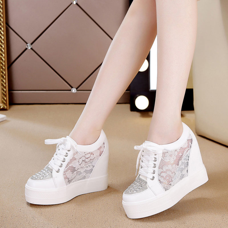 XMWRLW, zapatos de verano para - Embroidery White reseña y precio