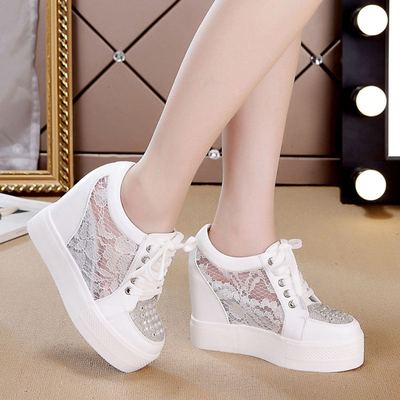XMWRLW, zapatos de verano para - Embroidery White reseña y precio