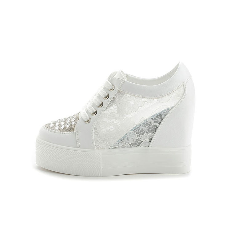 XMWRLW, zapatos de verano para - Embroidery White reseña y precio