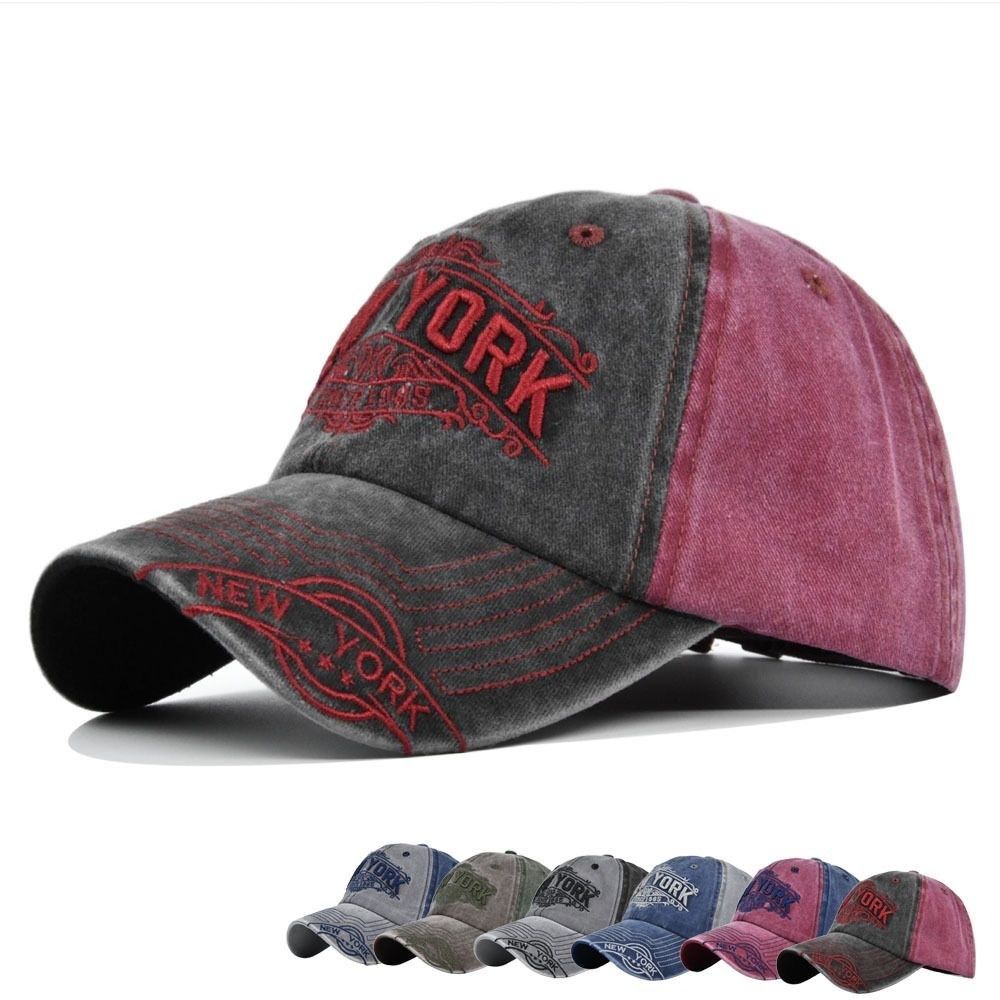 Gorra de béisbol retro con let - Embroidery York reseña y precio