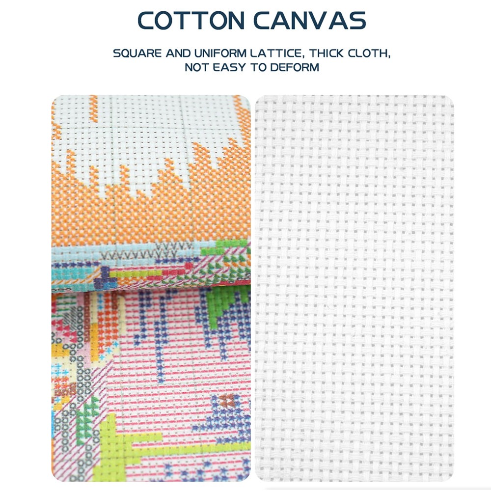 Kit de Punto de Cruz Preimpres - Embroidery York reseña y precio
