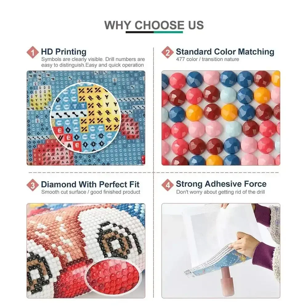 Conjunto de pintura de diamant - Embroidery Xpress reseña y precio