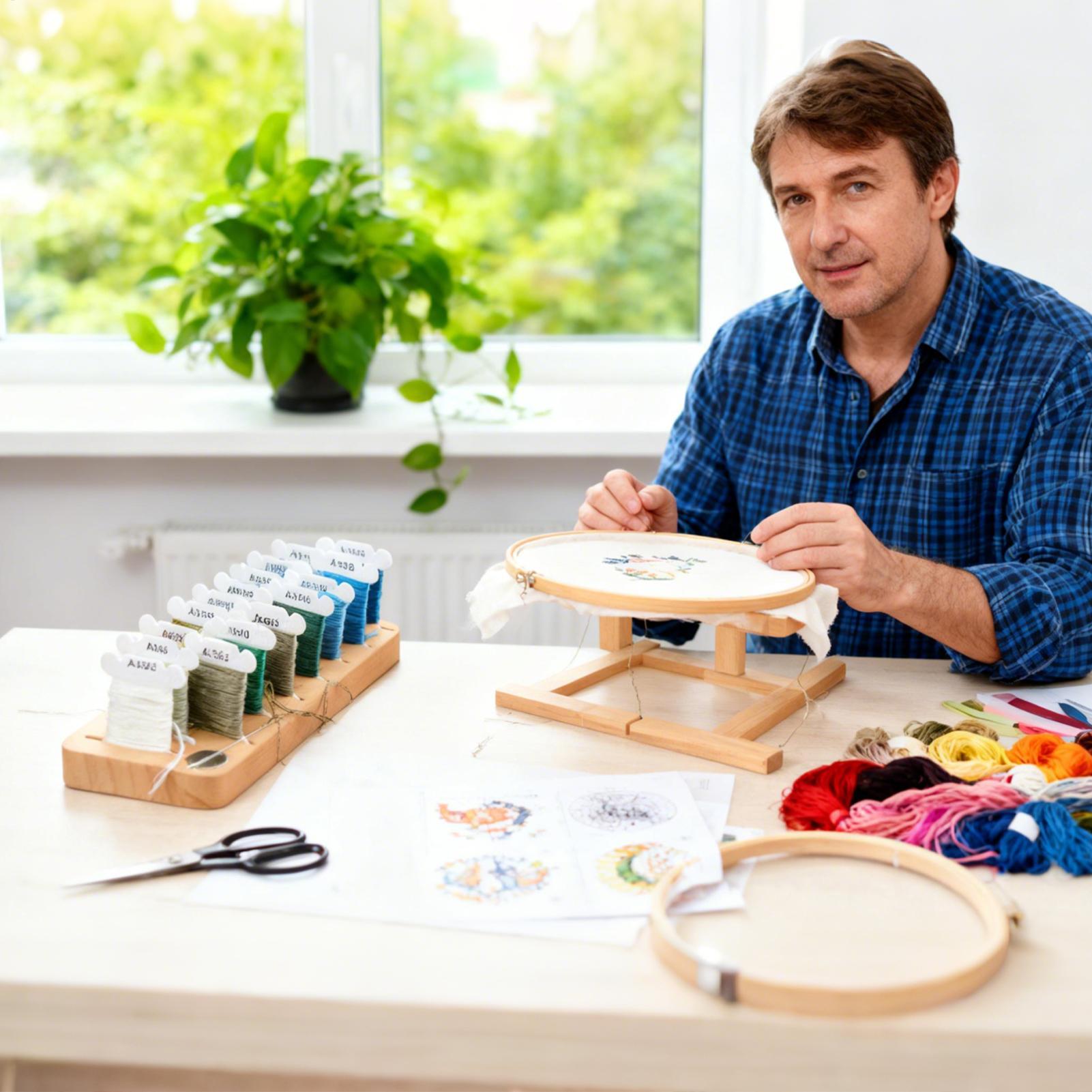 Organizador de hilo de bordar, - Embroidery Floss reseña y precio