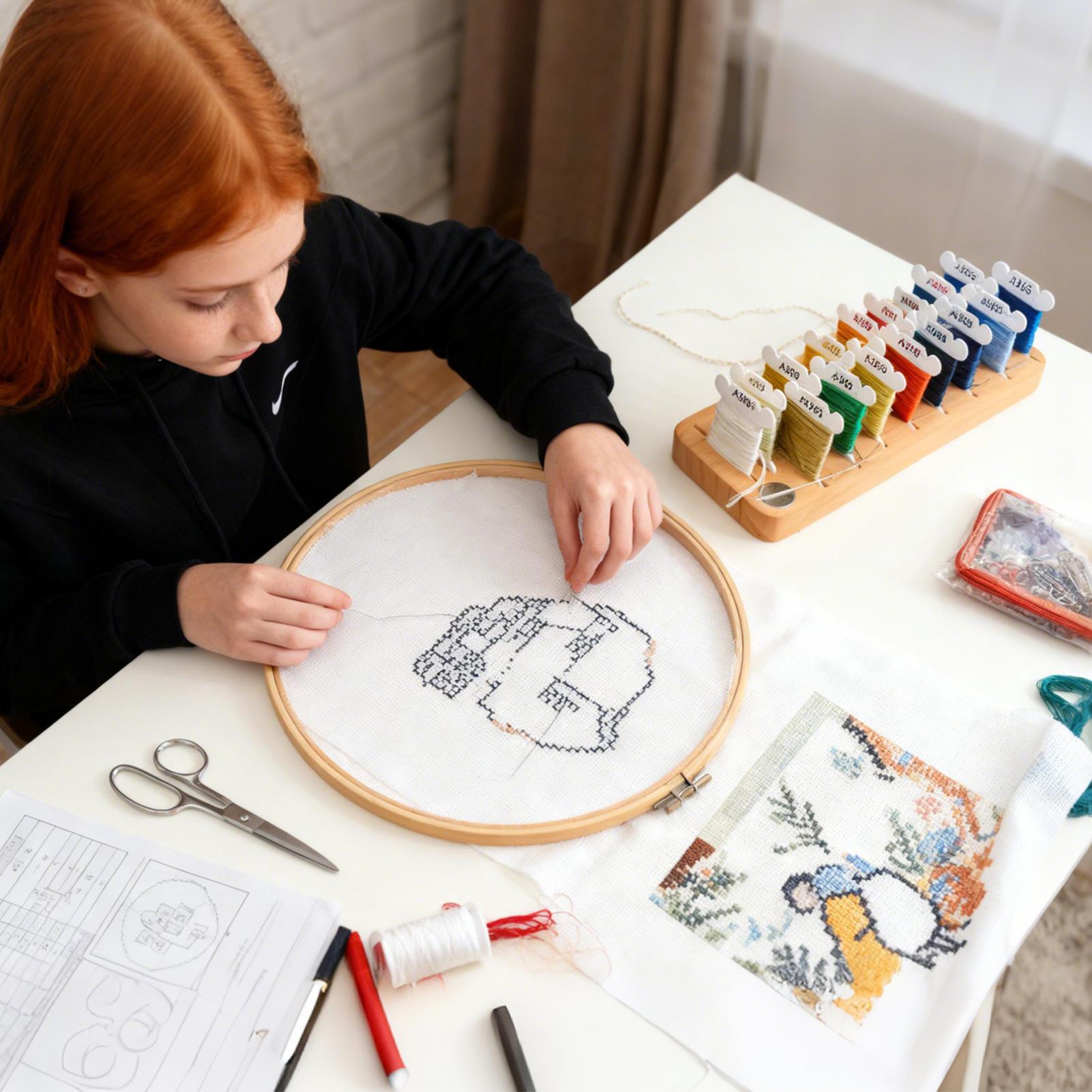 Organizador de hilo de bordar, - Embroidery Floss reseña y precio