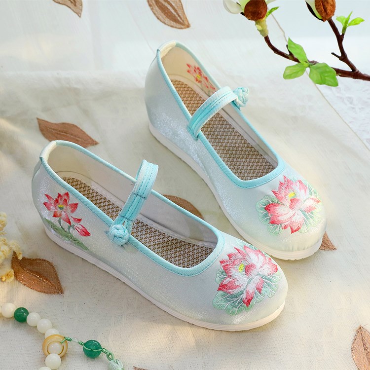 2026 zapatos Mary Jane con tac - Embroidery White reseña y precio