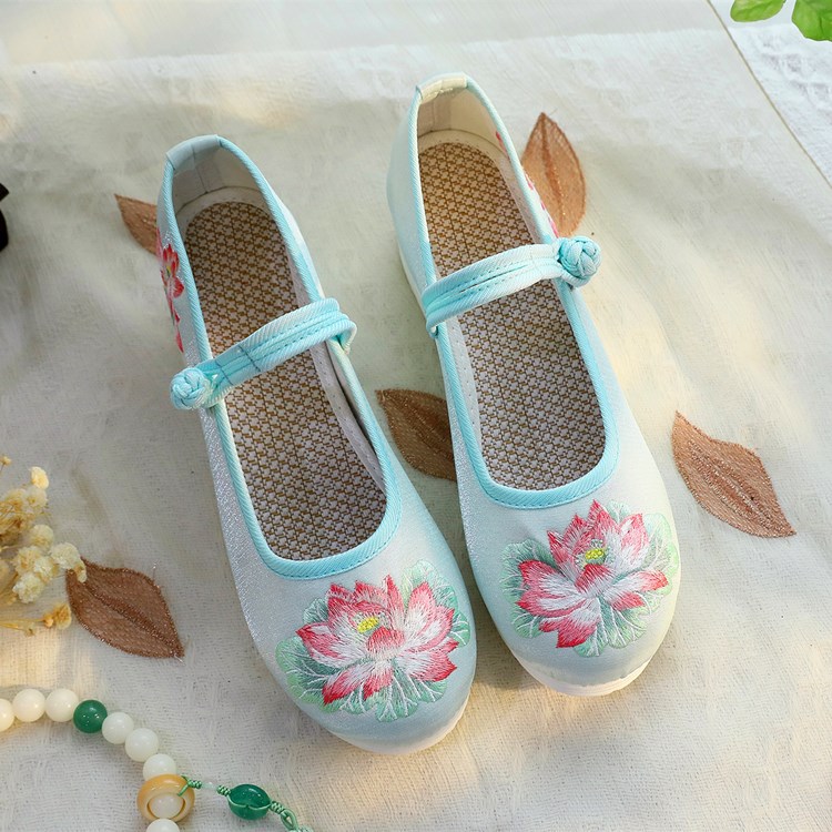 2026 zapatos Mary Jane con tac - Embroidery White reseña y precio