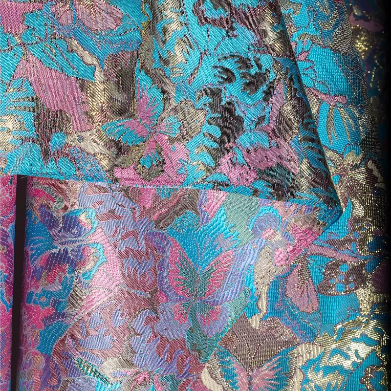 Telas Jacquard coloridas estil - Embroidery Texture reseña y precio