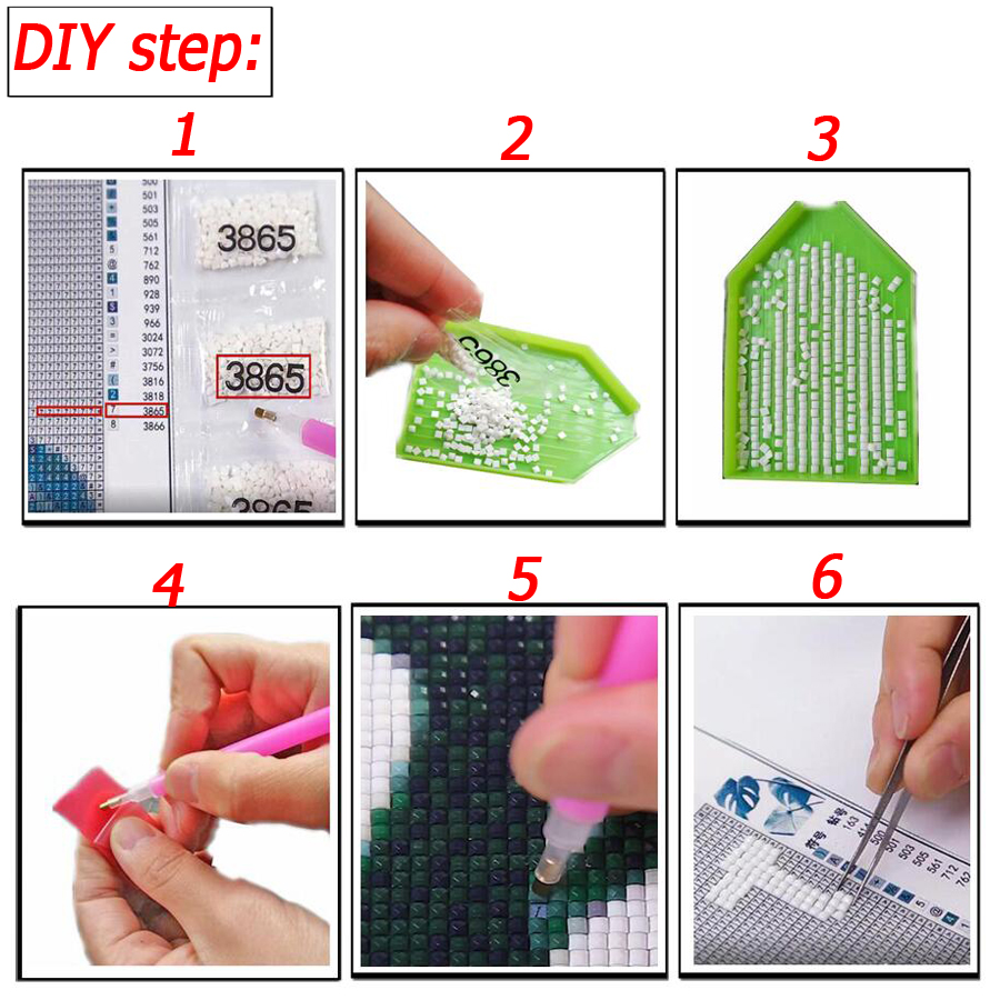 Bordado de diamantes paisaje u - Embroidery York reseña y precio