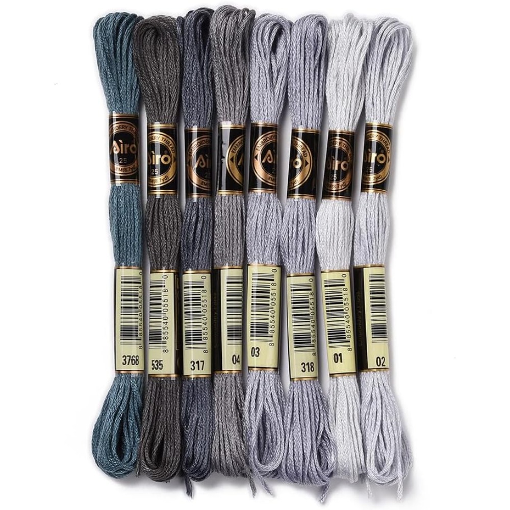 8 ovillos, 70 yardas, pulseras - Embroidery Floss reseña y precio