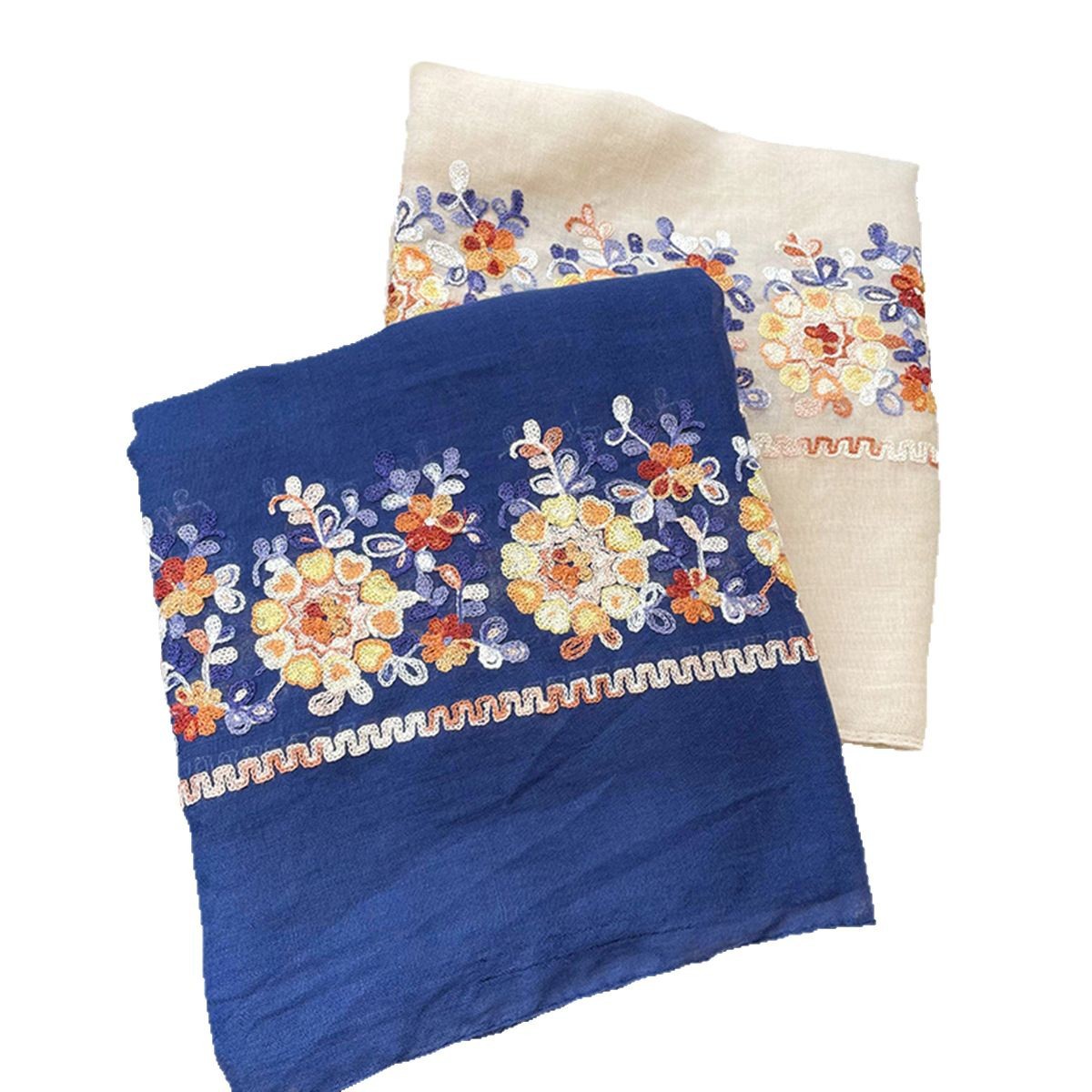 2025 nueva bufanda Hijab de al - Embroidery Pashmina reseña y precio