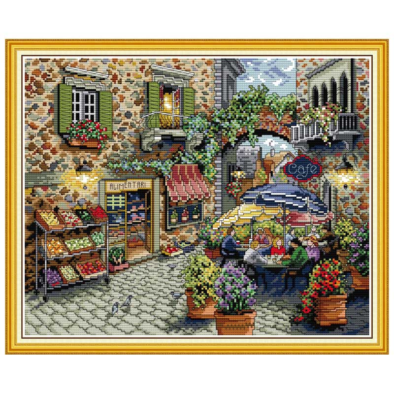 Coffee Shop-Juego de punto de  - Embroidery York reseña y precio