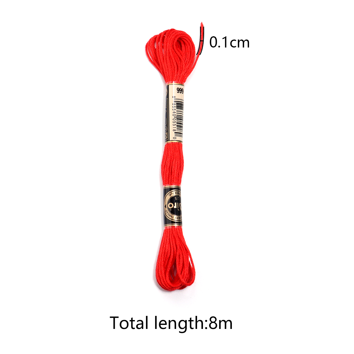 6 unids/lote de hilo de bordar - Embroidery Floss reseña y precio