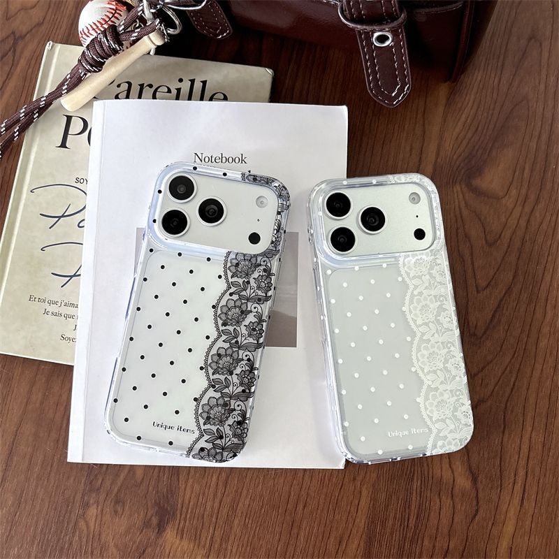 Funda de Teléfono Kawaii con E - Embroidery White reseña y precio