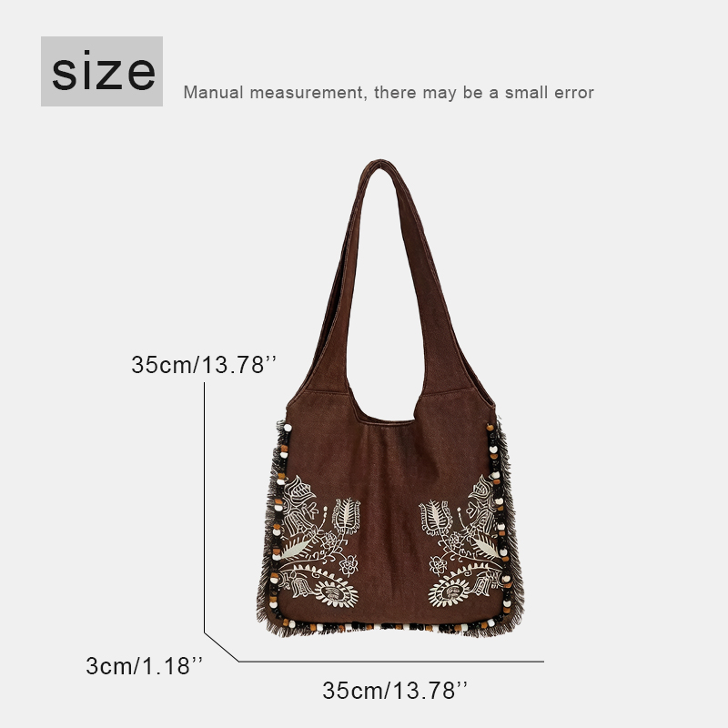 Bolsos de mano de la honda de  - Embroidery Design Patterns Flowers reseña y precio