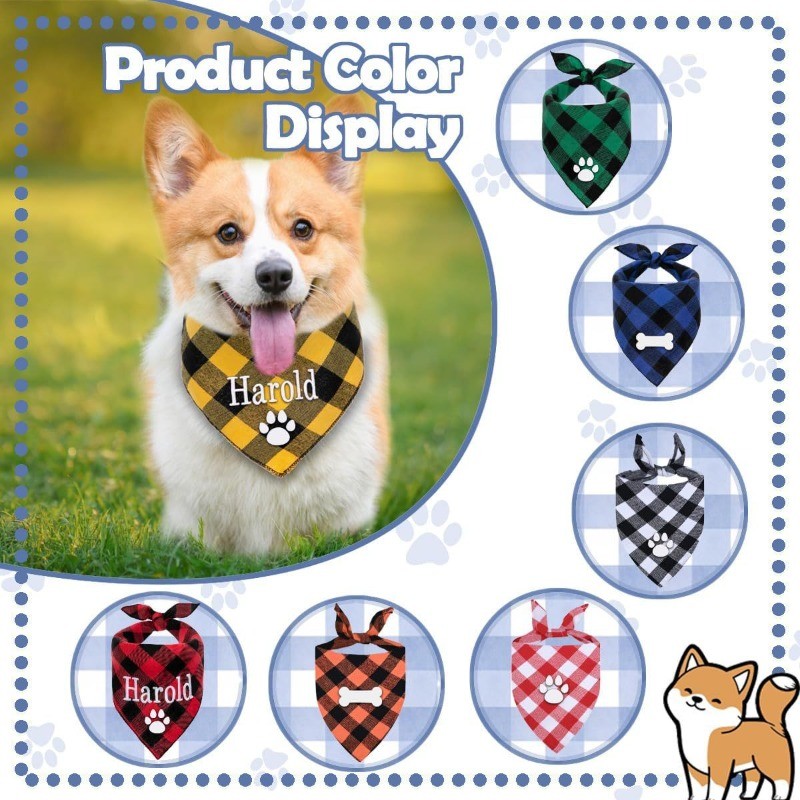 Pañuelo para perro con nombre  - Embroidery Pashmina reseña y precio