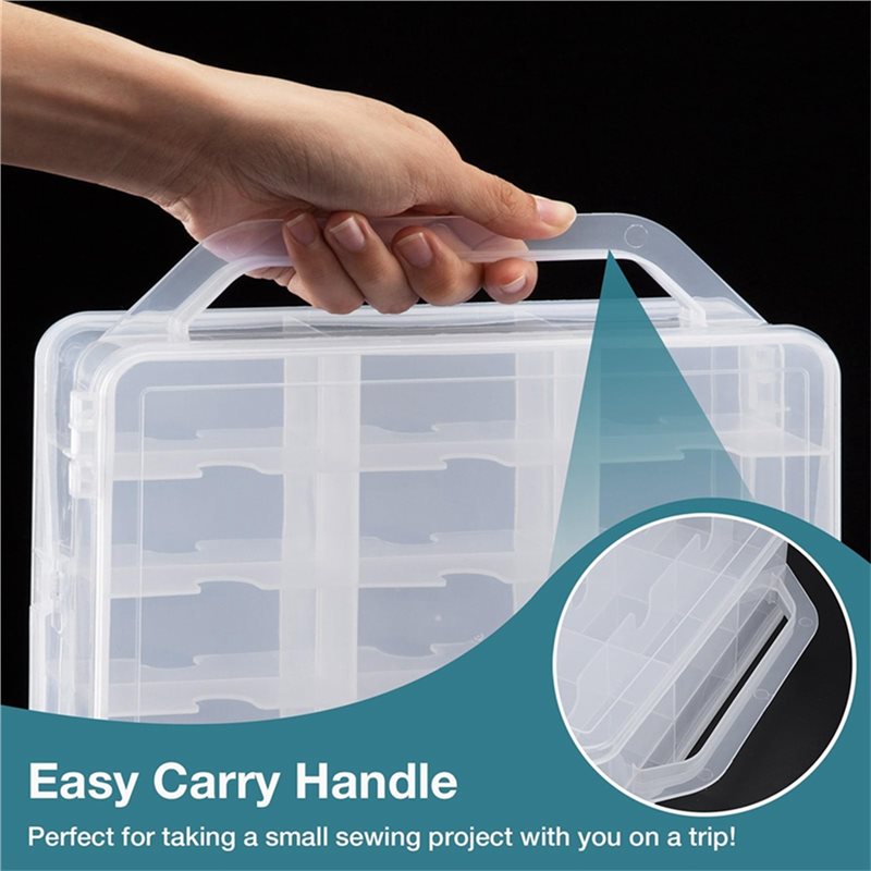 Organizador de costura con 46  - Embroidery Floss reseña y precio